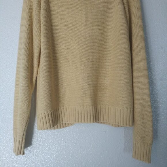 Westbound women's size M yellow cardigan knit sweater - Picture 6 of 15